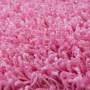 Shaggy Teppich in Pink 100x200 cm