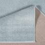 Hochflor-Teppich Softshine Blau 80x300 cm