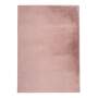 Hochflorteppich Topia Uni Puder-Pink