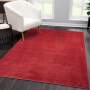 Hochflor-Teppich Softshine Rot 160x220 cm